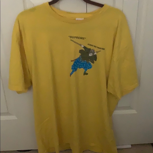 supreme always see everything tee